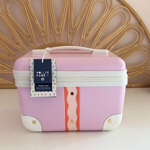 Roller Rabbit Pink and Orange Vanity Case